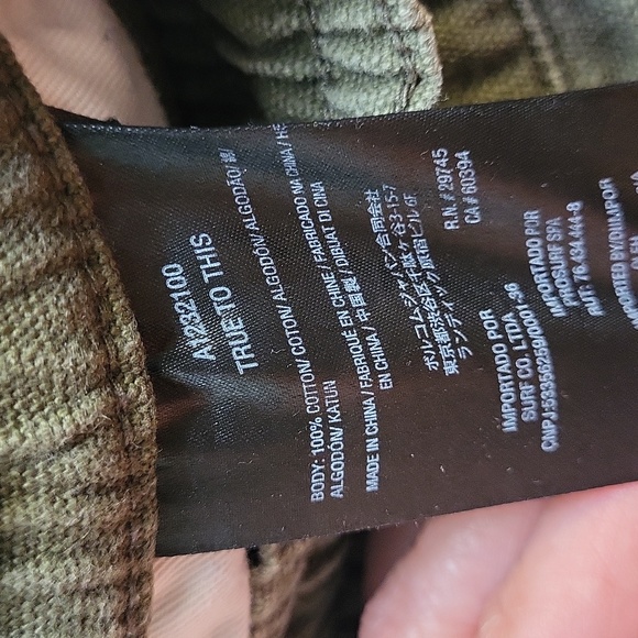 Men's Volcom Rainer EW Pants. - Picture 9 of 10